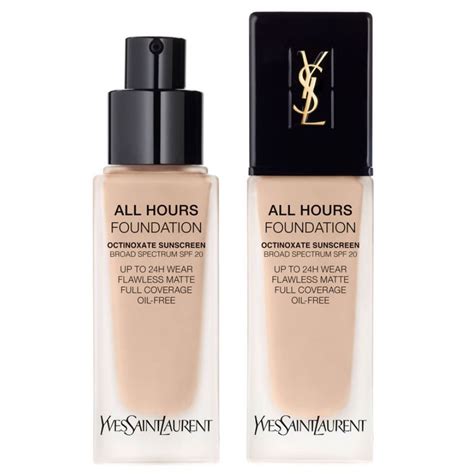 ysl all hours full coverage matte foundation|all hours matte foundation.